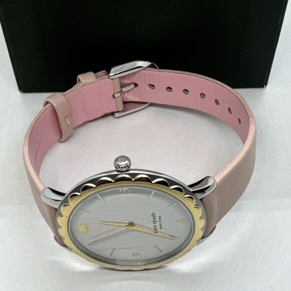 Kate Spade Morningside KSW1507 Women Blush Leather Strap Analog Dial Watch JNA86 main image 6